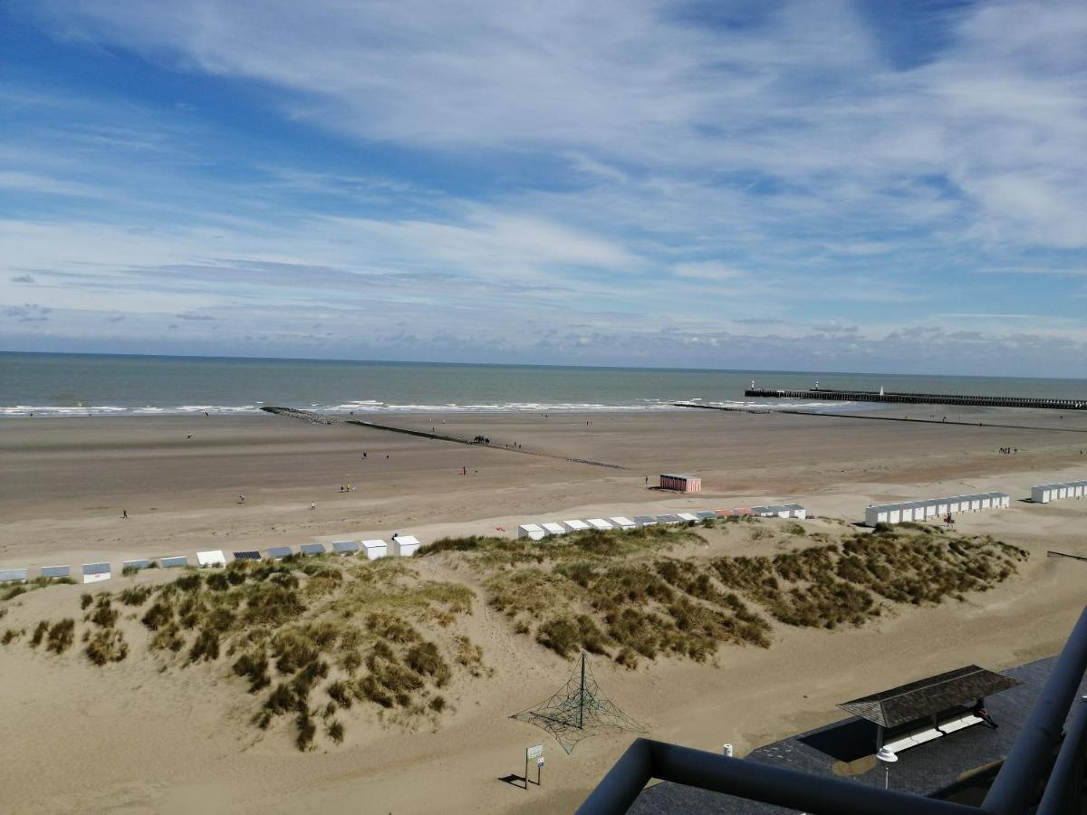 Marjolaine Zeezicht - Nieuwpoort-Bad Met Gratis Garagebox Apartment Luaran gambar